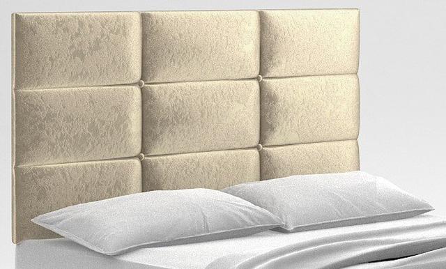 Enid Upholstered Headboard Zipcode Design Colour: Cream, Size: Single (3') on Productcaster.