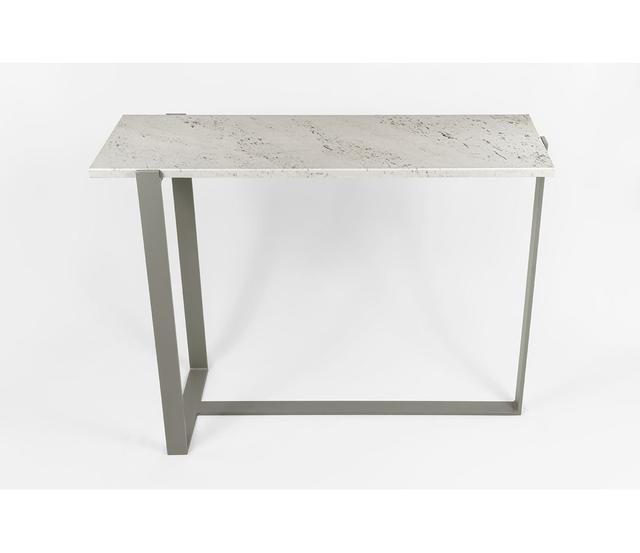 Jakkele 100Cm Console Table Ebern Designs Table Base Colour: Grey on Productcaster.