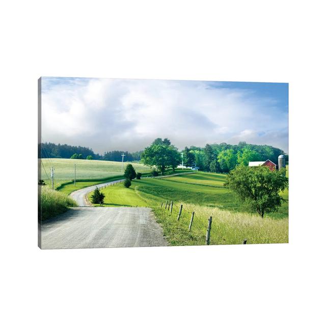 Farm and Country II by James McLoughlin - Wrapped Canvas Photograph August Grove Size: 45.72cm H x 66.04cm W x 3.81cm D on Productcaster.