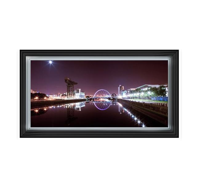 Glasgow Quayside - Picture Frame Photograph 17 Stories on Productcaster.