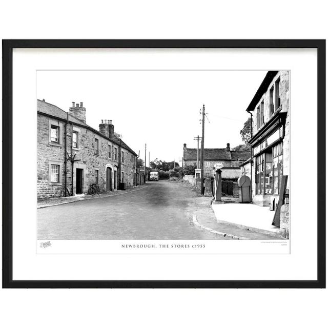 Newbrough, The Stores C1955 - Single Picture Frame Print The Francis Frith Collection Size: 28cm H x 36cm W x 2.3cm D on Productcaster.