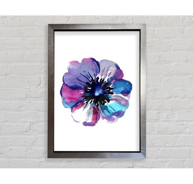 Psychedelic Flower Head - Single Picture Frame Art Prints Bright Star Size: 118.9cm H x 84.1cm W x 3.4cm D on Productcaster.