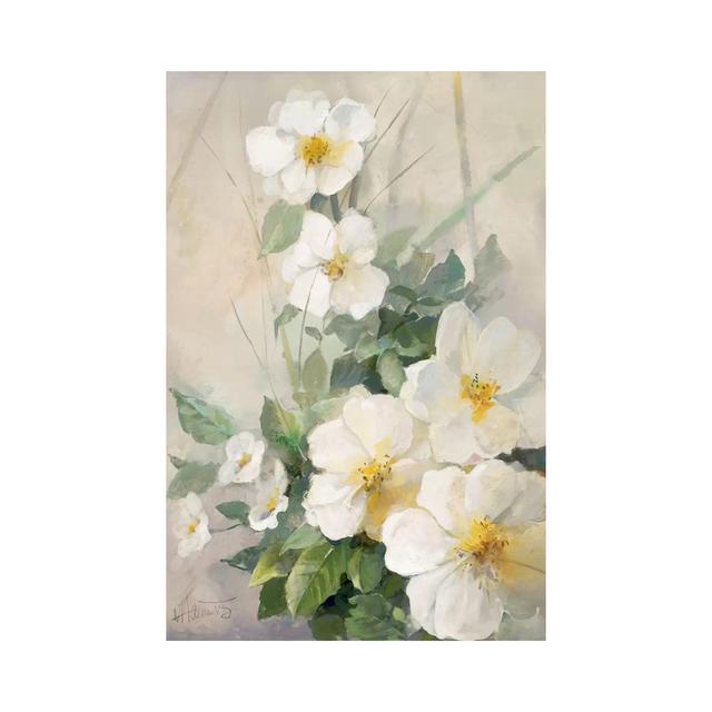 Lovely Anemones by Willem Haenraets - Wrapped Canvas Print ClassicLiving Size: 45.72cm H x 30.48cm W x 1.91cm D on Productcaster.