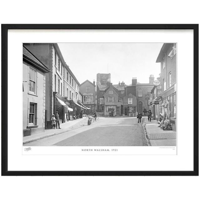 'North Walsham, 1921' by Francis Frith - Picture Frame Photograph Print on Paper The Francis Frith Collection Size: 28cm H x 36cm W x 2.3cm D on Productcaster.