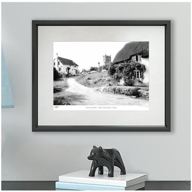 'Lustleigh, the Village C1965' by Francis Frith - Picture Frame Photograph Print on Paper The Francis Frith Collection Size: 40cm H x 50cm W x 2.3cm D on Productcaster.