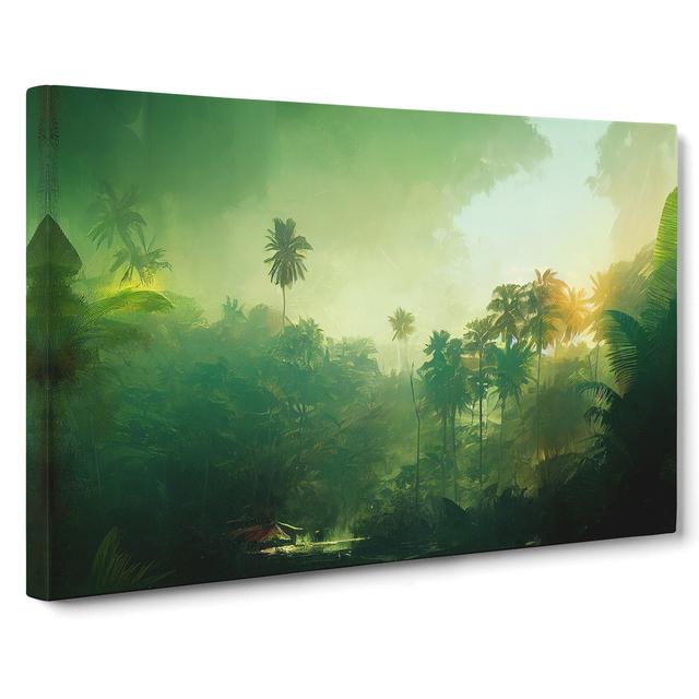 Tropical Forest Vol.2 - Wrapped Canvas Graphic Art ClassicLiving Size: 35cm H x 50cm W x 3cm D on Productcaster.