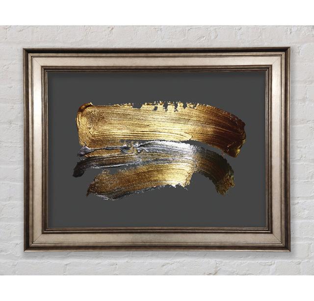 Gold Wash Framed Print Bright Star Size: 42cm H x 59.7cm W on Productcaster.