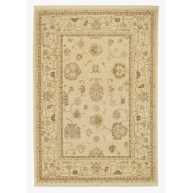 Wool Cream Rug Rosalind Wheeler Rug Size: Rectangular 92 x 162cm on Productcaster.