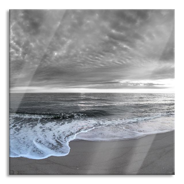 Beach - Unframed Photograph on Glass Highland Dunes Size: 60cm H x 60cm W x 0.4cm D on Productcaster.