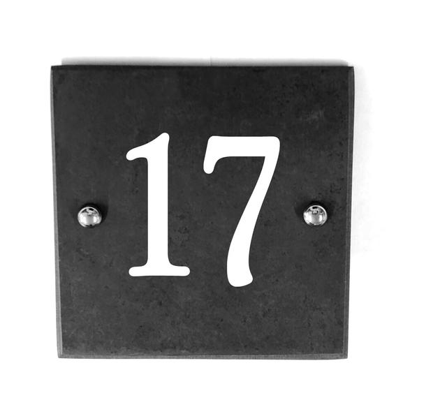 15 cm Halcyon Surface/Flush Mount House Number Dakota Fields on Productcaster.