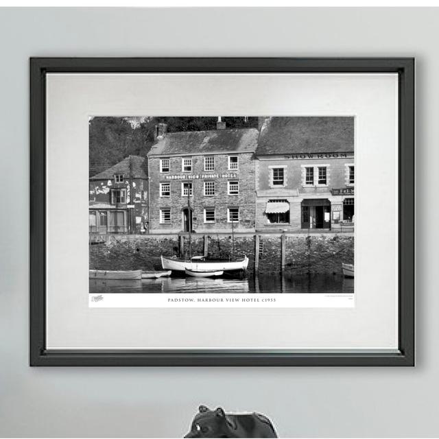 Padstow, Harbour View Hotel C1955 - Single Picture Frame Print The Francis Frith Collection Size: 28cm H x 36cm W x 2.3cm D on Productcaster.