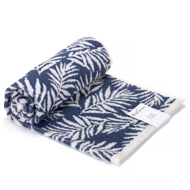 Bath Towel Bellissimo Colour: Navy on Productcaster.