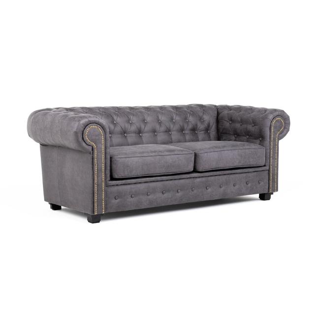 Anja 2 Seater Vegan Leather Sofa Etta Avenue on Productcaster.