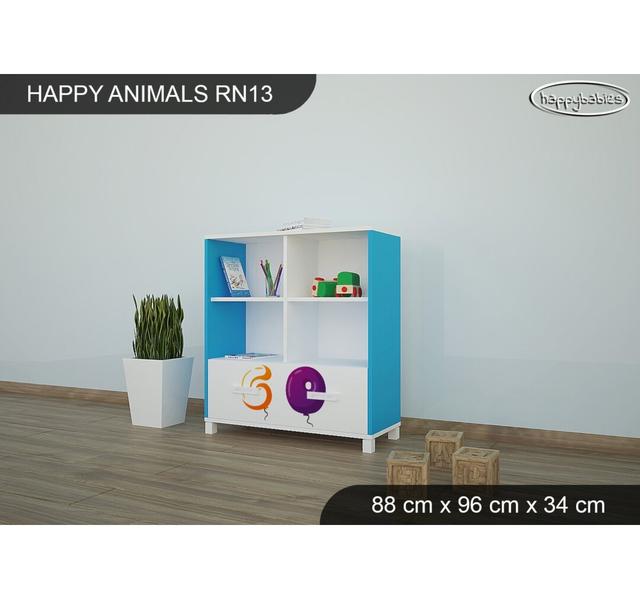 88Cm W Cube Unit Happy Babies Colour: Blue on Productcaster.