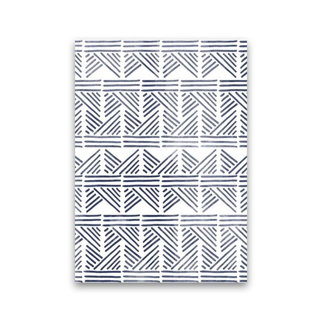 Aztec Print - Graphic Art Print on Paper 17 Stories Frame Option: No Framed, Size: 30cm H x 21cm W x 1cm D on Productcaster.