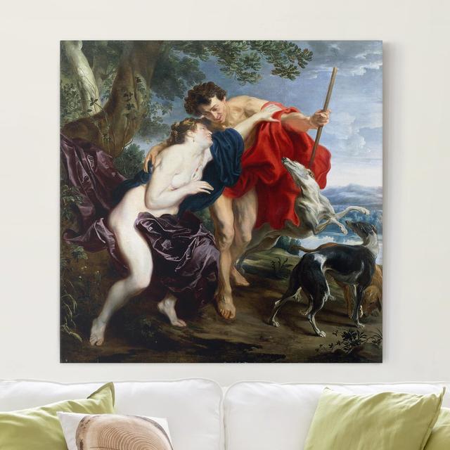 Venus and Adonis by Anthony Van Dyck - Wrapped Canvas Painting Astoria Grand on Productcaster.