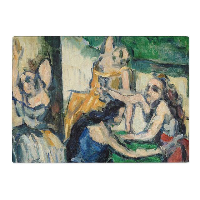 The Courtesans by Paul Cezanne Chopping Board East Urban Home Size: 28.5cm W x 39cm L on Productcaster.