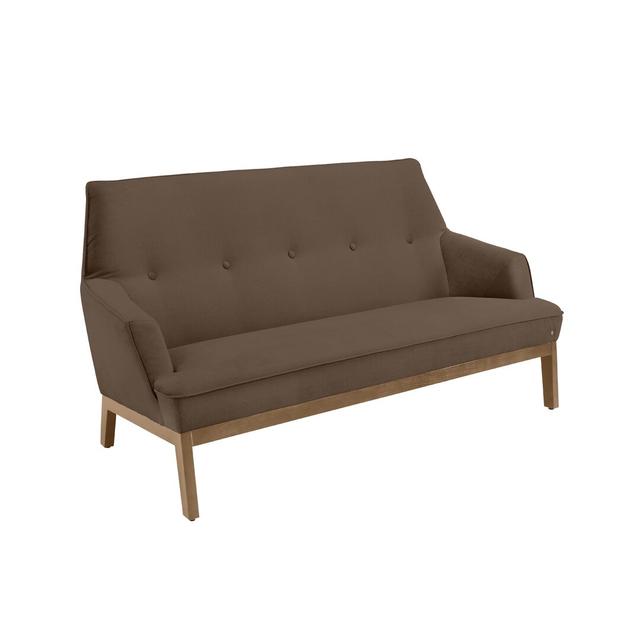 Zweiersofa Cozy Tom Tailor Beinfarbe: Buche und Nussbaum, Polsterfarbe: Holz on Productcaster.