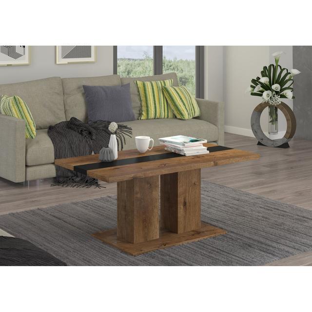 Thorfast Pedestal Coffee Table Union Rustic Colour: Oak Lefkas on Productcaster.