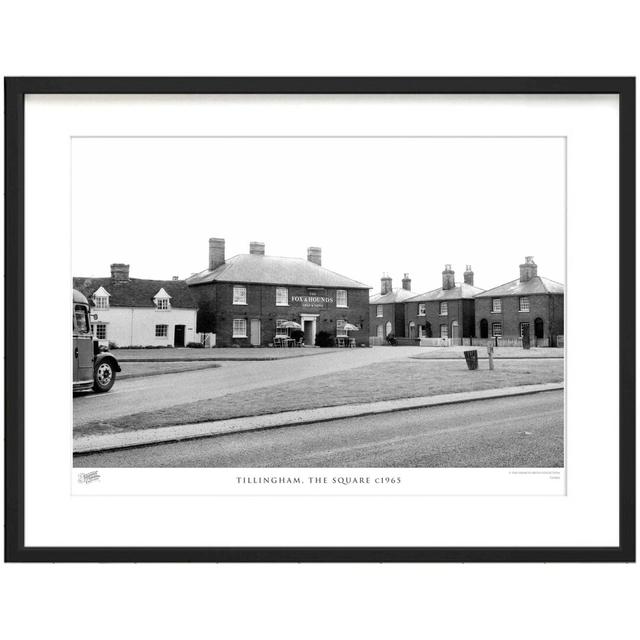 'Tillingham, the Square C1965' by Francis Frith - Picture Frame Photograph Print on Paper The Francis Frith Collection Size: 40cm H x 50cm W x 2.3cm D on Productcaster.