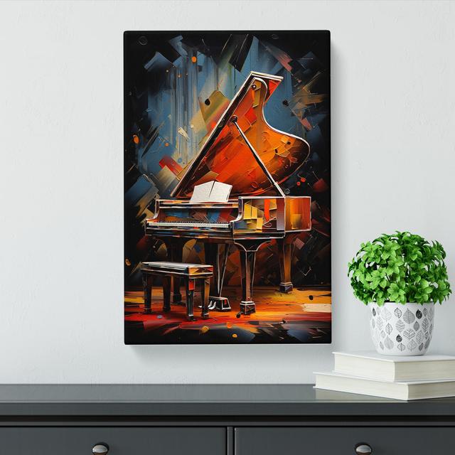 Piano Modern - No Frame Print Marlow Home Co. Size: 50cm H x 35cm W x 3cm D on Productcaster.