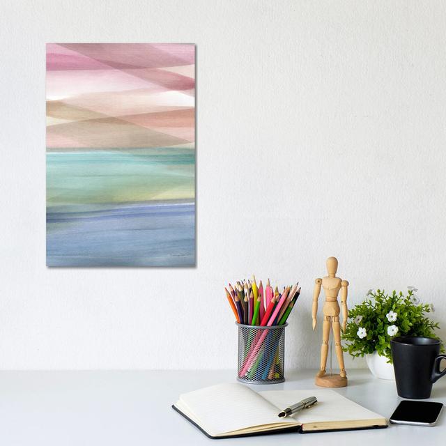 Soft Summer I Warm By Mercedes Lopez Charro - Wrapped Canvas Painting by Mercedes Lopez Charro - Wrapped Canvas Painting Metro Lane Size: 30.48cm H x on Productcaster.