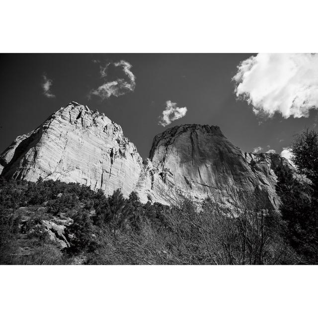 Kolob Canyons I by Laura Marshall - No Frame Print on Canvas Blue Elephant Size: 20cm H x 30cm W x 3.8cm D on Productcaster.