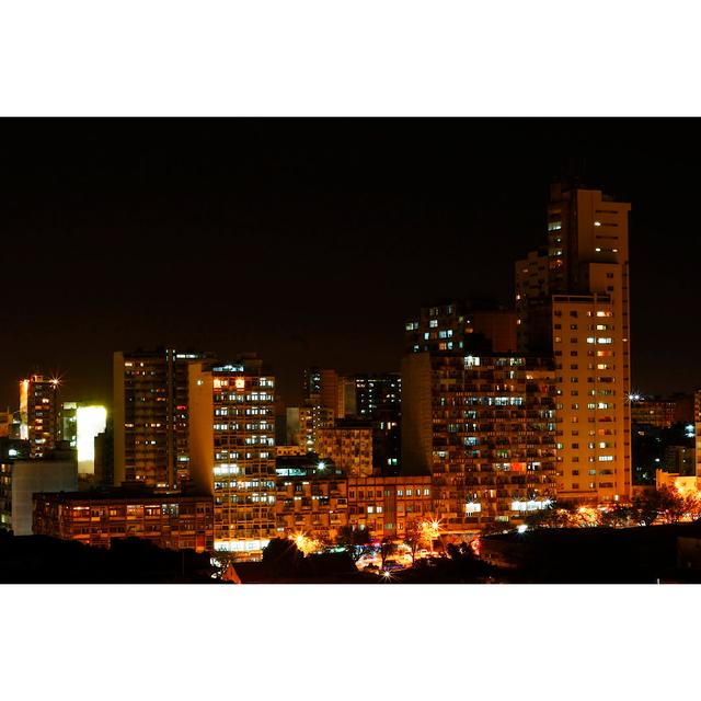 Maputo by Night by Luis-M-Leonardo - Wrapped Canvas Photograph Latitude Run Size: 51cm H x 76cm W on Productcaster.