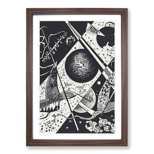 Small Worlds VI by Wassily Kandinsky - Picture Frame Graphic Art on Wood East Urban Home Frame Option: Walnut Framed, Size: 48cm H x 36cm W x 2cm D on Productcaster.