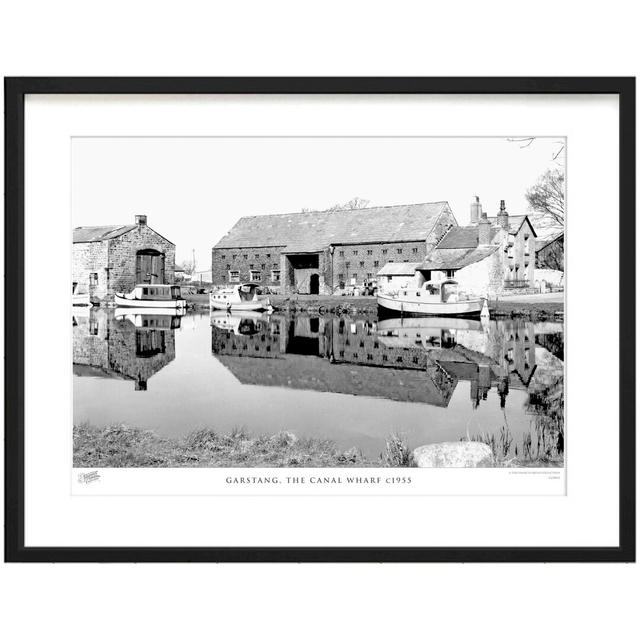 'Garstang, the Canal Wharf C1955' - Picture Frame Photograph Print on Paper The Francis Frith Collection Size: 40cm H x 50cm W x 2.3cm D on Productcaster.