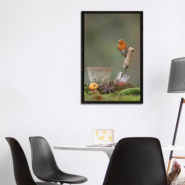 The Garden Assistant by Dean Mason - Photograph Print on Canvas Ebern Designs Size: 101.6cm H x 66.04cm W x 3.81cm D, Format: Black Framed on Productcaster.