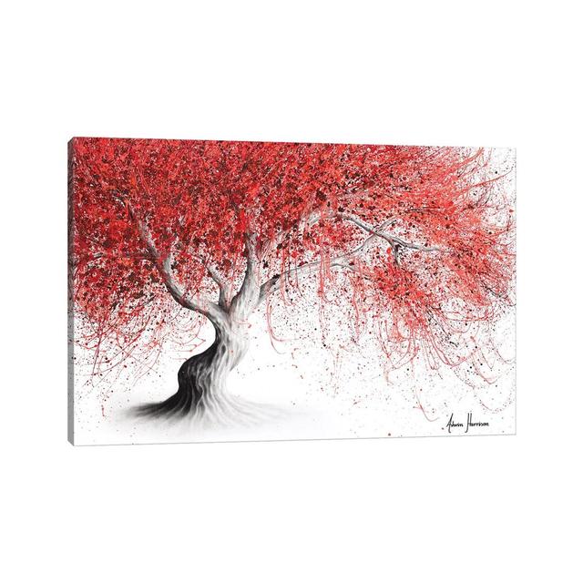 Strawberry Fall Tree by Ashvin Harrison - Wrapped Canvas Print ClassicLiving Size: 101.6cm H x 152.4cm W x 3.81cm D on Productcaster.