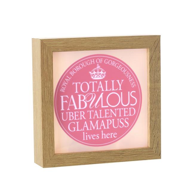 Fabulous Glamapuss Light Up Frame Maturi on Productcaster.