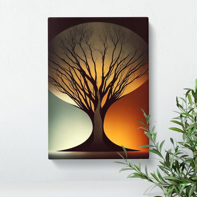 XC1022-1478X Classical Tree Art No.1 - Wrapped Canvas Print Alpen Home Size: 76cm H x 50cm W x 3cm D on Productcaster.