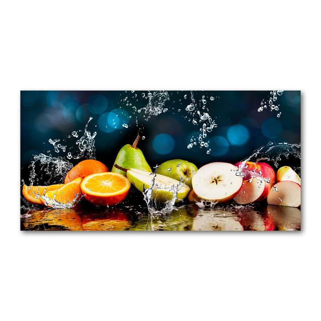 Obst und Wasser - Kunstdrucke auf Segeltuch Brayden Studio on Productcaster.