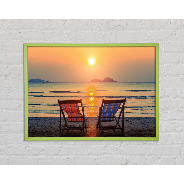 Attalus Lovers Paradise - Single Picture Frame Art Prints Highland Dunes Size: 42cm H x 59.7cm W x 2cm D on Productcaster.