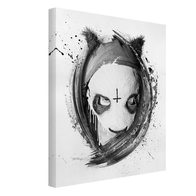 Cro - Strassenkoeter - Viva con Agua - Wrapped Canvas Graphic Art Happy Larry Format: Recycled Canvas 330g/m², Size: 40cm H x 30cm W on Productcaster.