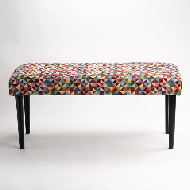 Adalia Upholstered Bench Hashtag Home Size: H45 x W160 x D30cm on Productcaster.