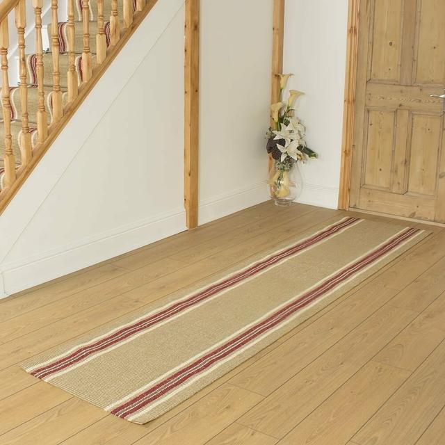 Acuna Flatweave Fez Hallway Runner Rug Brambly Cottage Rug Size: Runner 69cm x 450cm on Productcaster.