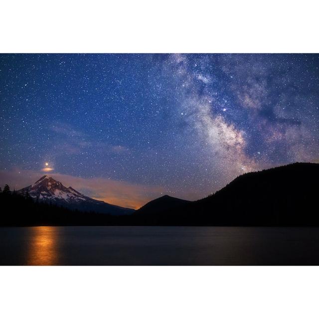 Starry Night - Wrapped Canvas Photograph Union Rustic Size: 61cm H x 91cm W x 3.8cm D on Productcaster.