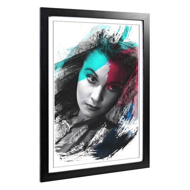 'Vivian Leigh' Framed Art Print East Urban Home on Productcaster.