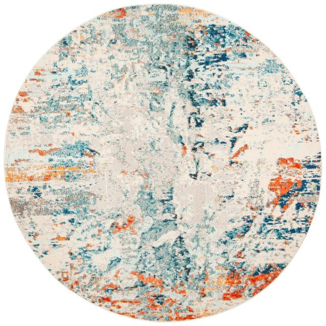 Daisetta Lucas Beige Rug Williston Forge Rug Size: Round 200cm on Productcaster.