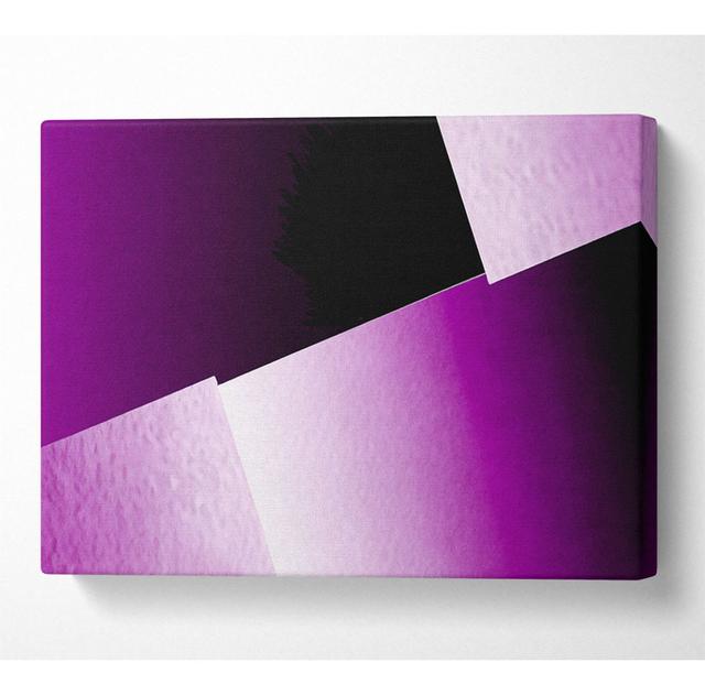 Half Cut Purple - Print Metro Lane Size: 101.6cm H x 142.2cm W x 10cm D on Productcaster.