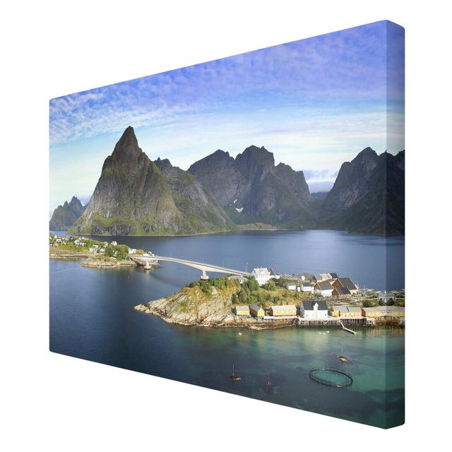 Nordic Paradise Photographic Print on Canvas East Urban Home Size: 90cm L x 60cm W on Productcaster.