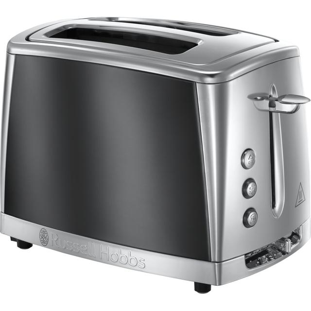 Russell Hobbs 23221 Luna Two Slice Toaster, 1500 W, Grey Russell Hobbs on Productcaster.