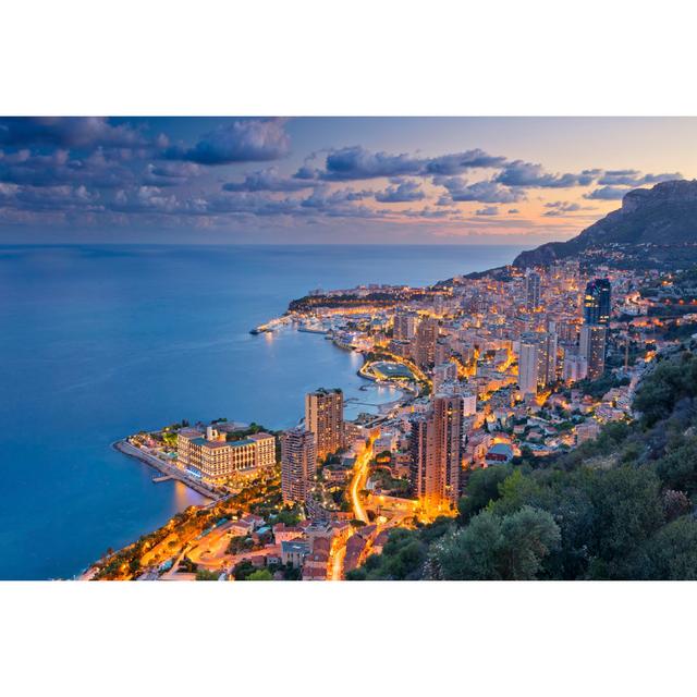 Gudino Monaco by RudyBalasko - Wrapped Canvas Photograph Latitude Run Size: 20cm H x 30cm W x 3.8cm D on Productcaster.