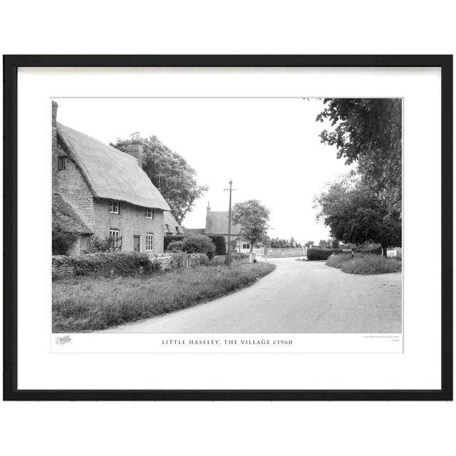 'Little Haseley, the Village C1960' by Francis Frith - Picture Frame Photograph Print on Paper The Francis Frith Collection Size: 60cm H x 80cm W x 2. on Productcaster.