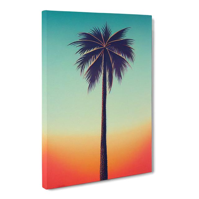 Palm Tree Vol.5 - Wrapped Canvas Graphic Art 17 Stories Size: 60cm H x 40cm W x 3cm D on Productcaster.