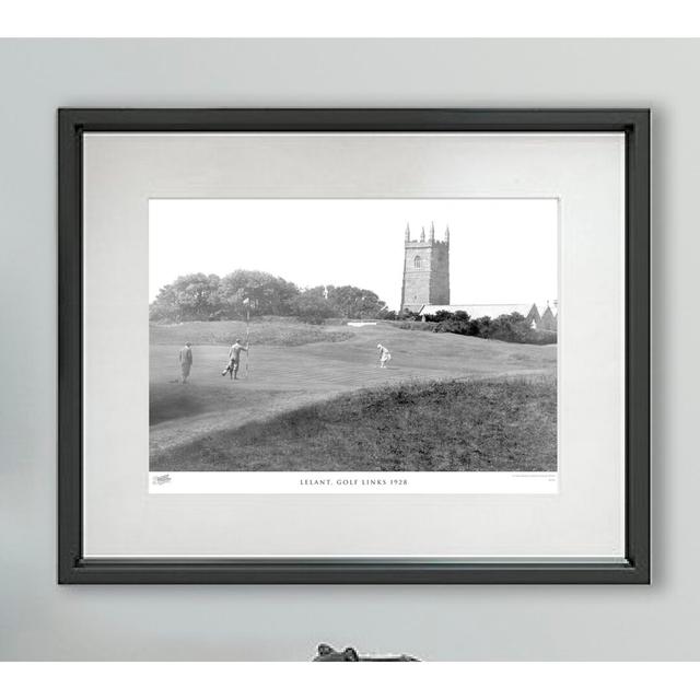 'Lelant, Golf Links 1928' - Picture Frame Photograph Print on Paper The Francis Frith Collection Size: 45cm H x 60cm W on Productcaster.