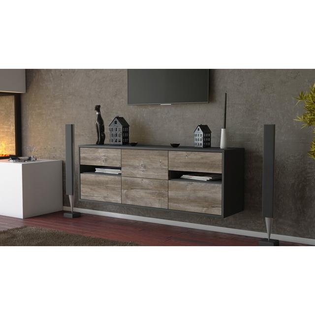 Brydon TV Stand Ebern Designs Colour: Light Brown on Productcaster.